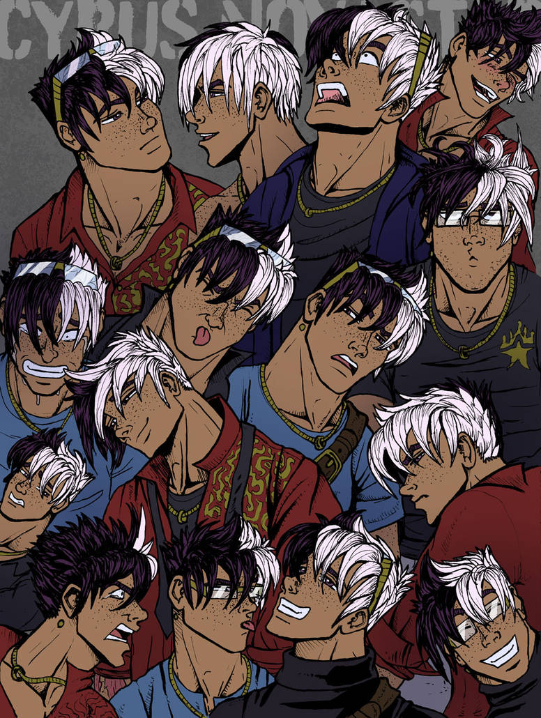 Cyrus Novastar — expression sheet