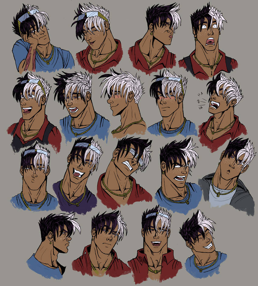 Expression practice illustration
